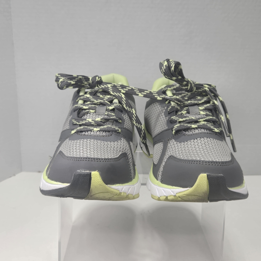 Vionic Tokyo Fitness Trainers Gray and Green Athletic Sneakers Women's Size 6 - Picture 2 of 12